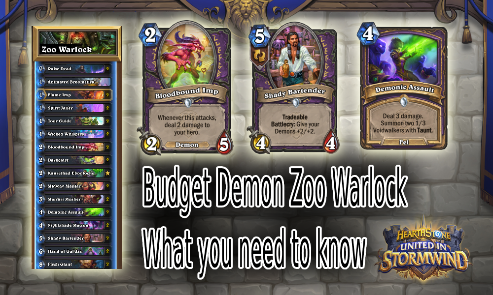 Budget Demon Zoo Warlock Guide, United in Stormwind